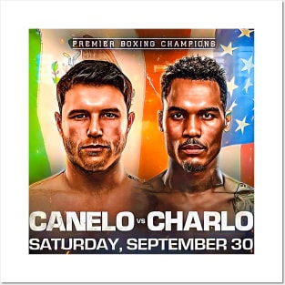 Canelo vs Charlo Posters and Art